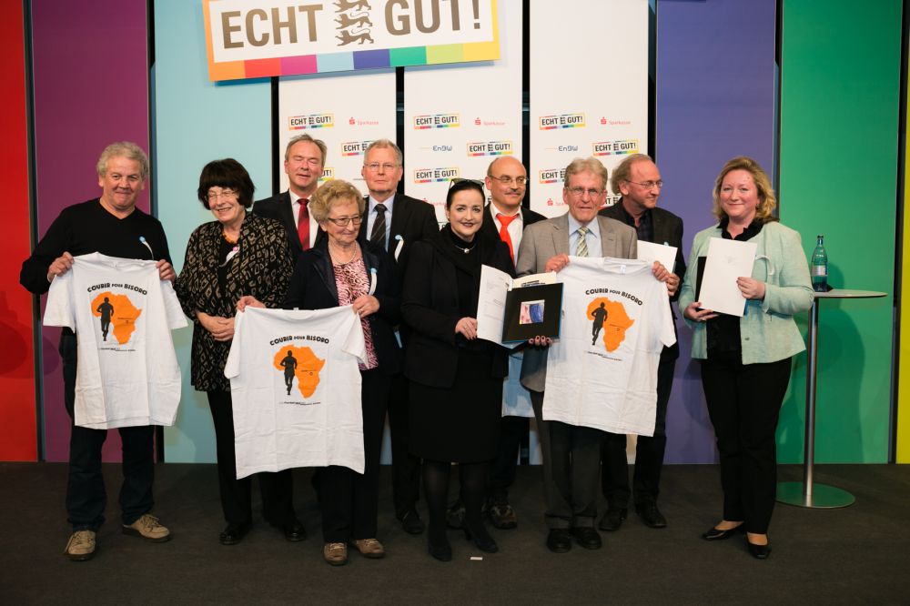 Am 4.Dezember 2015 wurde der Ehrenamtspreis "Echt gut!" des Landes Baden-Württember verliegen